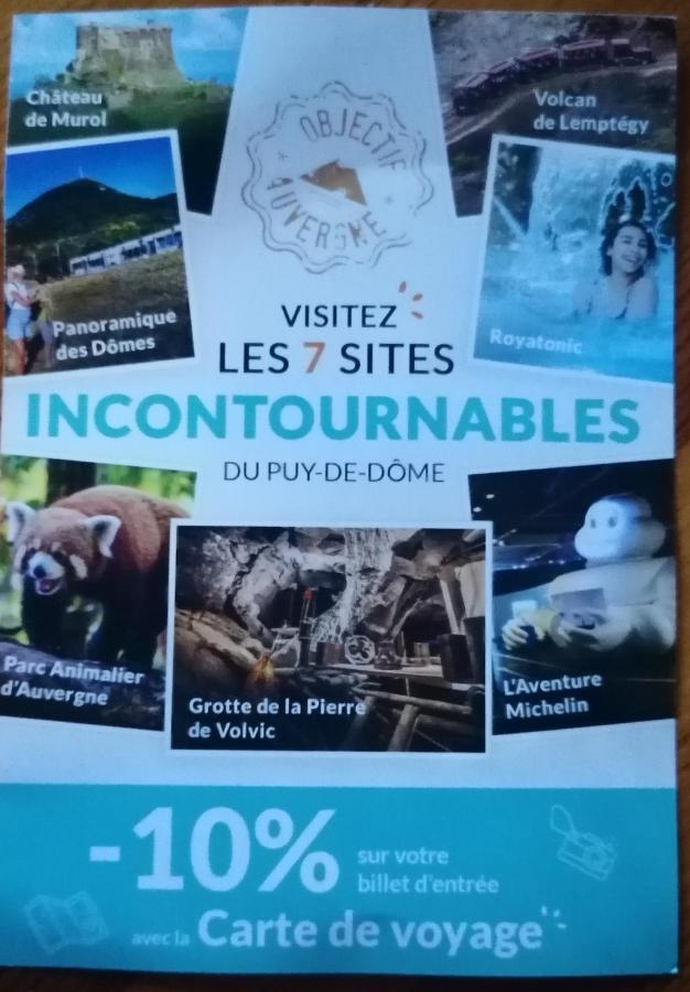 Tulipe, Appartement 5 Personnes, Entre Sancy Et Volcans D'Auvergne Orcival Exterior foto